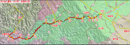 川A大军注意！国庆成都有望4小时飙拢九寨沟