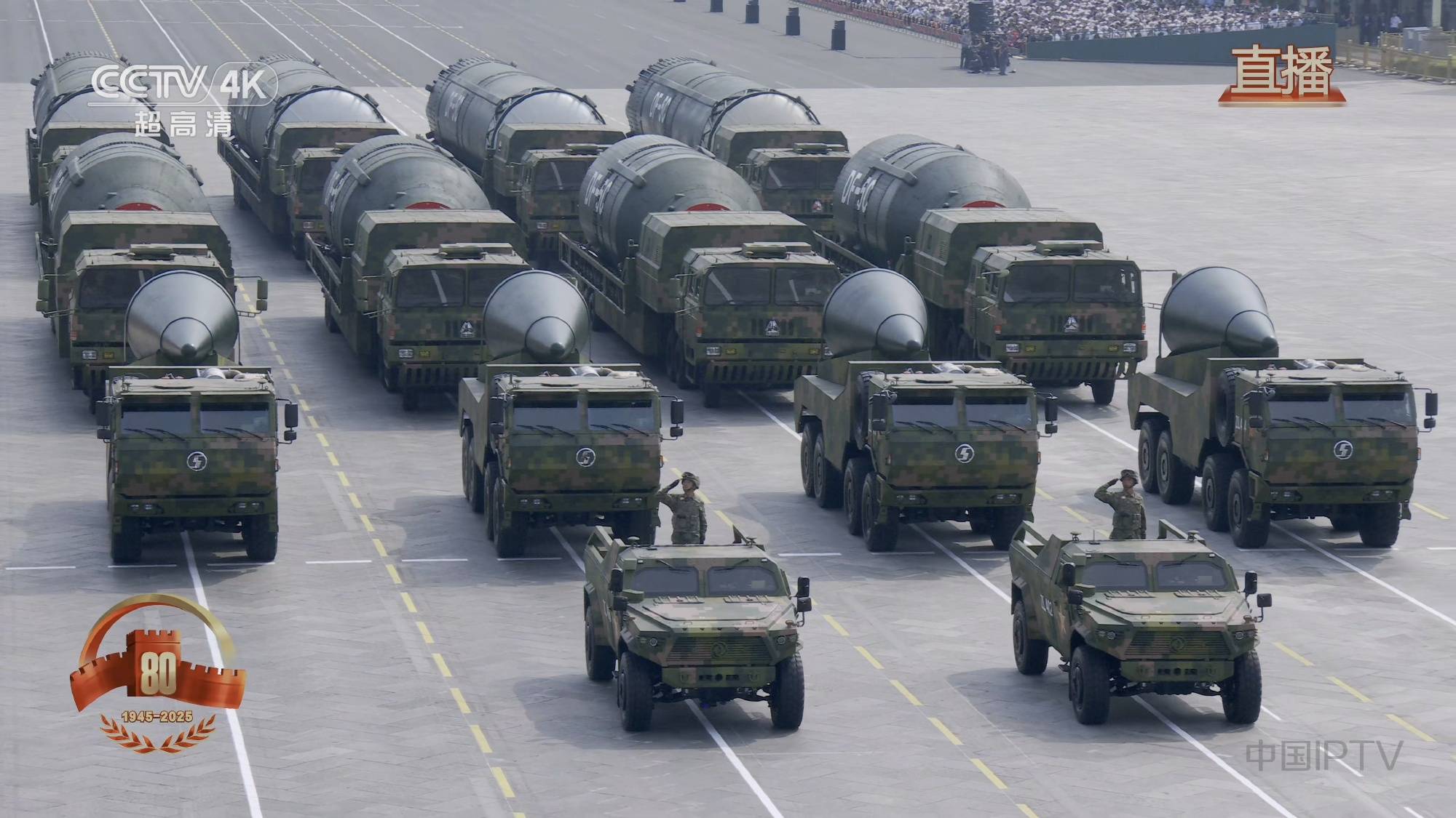 东风-61实现环绕世界打击飞行?美媒:中国洲际导弹数量领跑全球