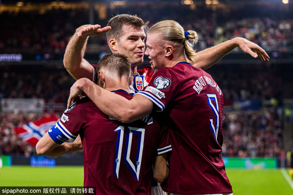 哈兰德五子登科挪威11-1大胜 意大利直通世界杯希望基本破灭