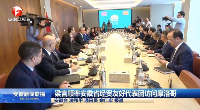 安徽省委书记率团访问摩洛哥，为两位新车用户交付钥匙