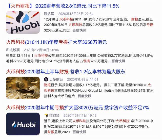 包含火币行情交易数据的词条